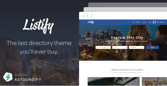 LISTIFY – WORDPRESS DIRECTORY THEME